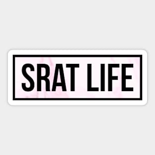 Srat Life Marble Sticker